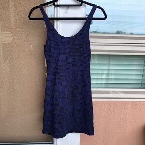 Free People purple floral boho bodycon dress